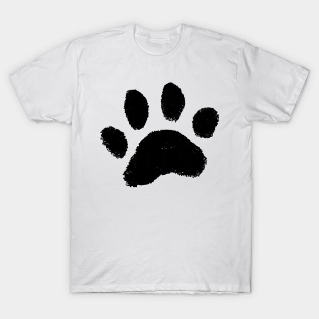 Paw print T-Shirt by FoxShiver